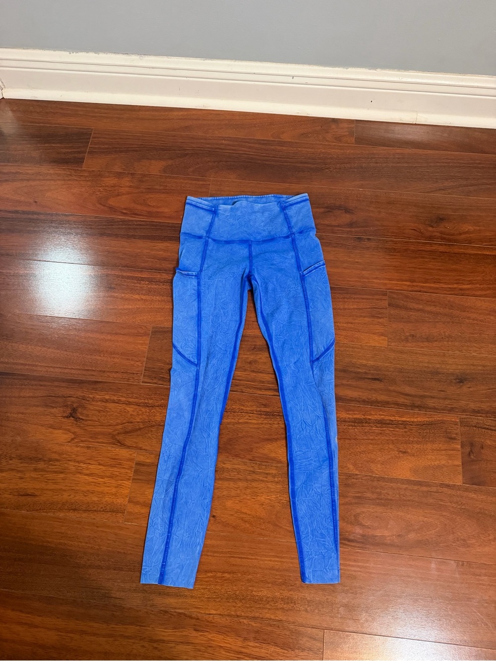 lululemon athletica Electric Blue High-Rise Detail Leggings